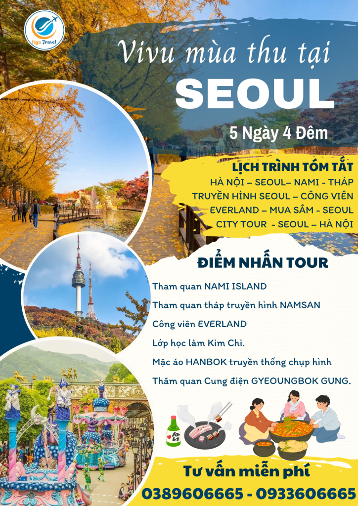 Vivu mùa thu Seoul