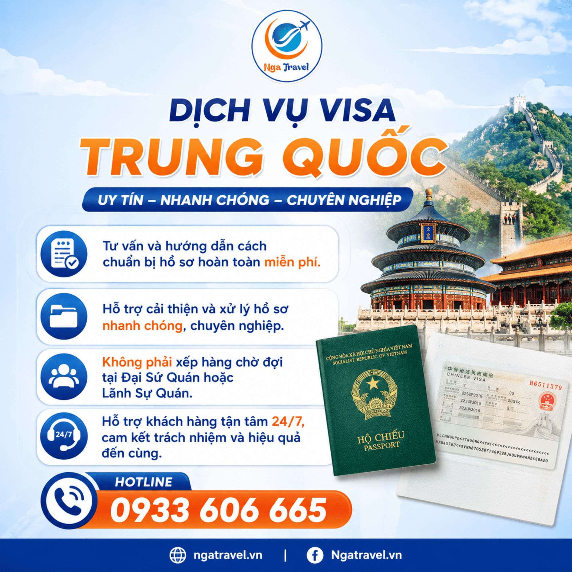 Visa Trung Quốc